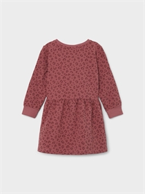 NAME IT Leo Sweat Kjole Tekko Deco Rose